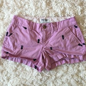 Relaxed mid-rise shorts